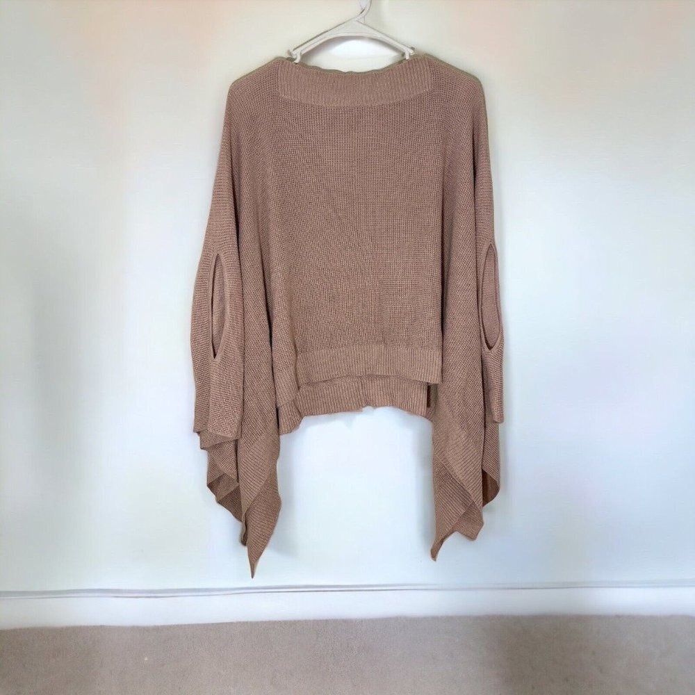 Lululemon Heathered Mink Berry Forward Flow Poncho Cape Womens One Size